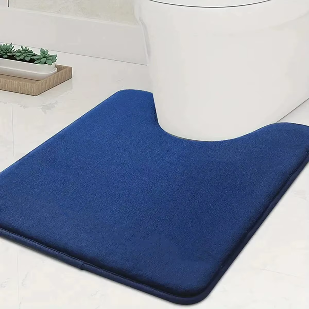 U-SHAPE tapis de sol de salle de bain tapis de toilette tapis de salle de bain antidérapant tapis de