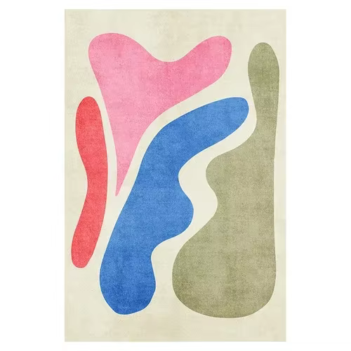 Lea-Tapis de grande taille pour salon, tapis de grande surface, décoration de la maison, chambre à c