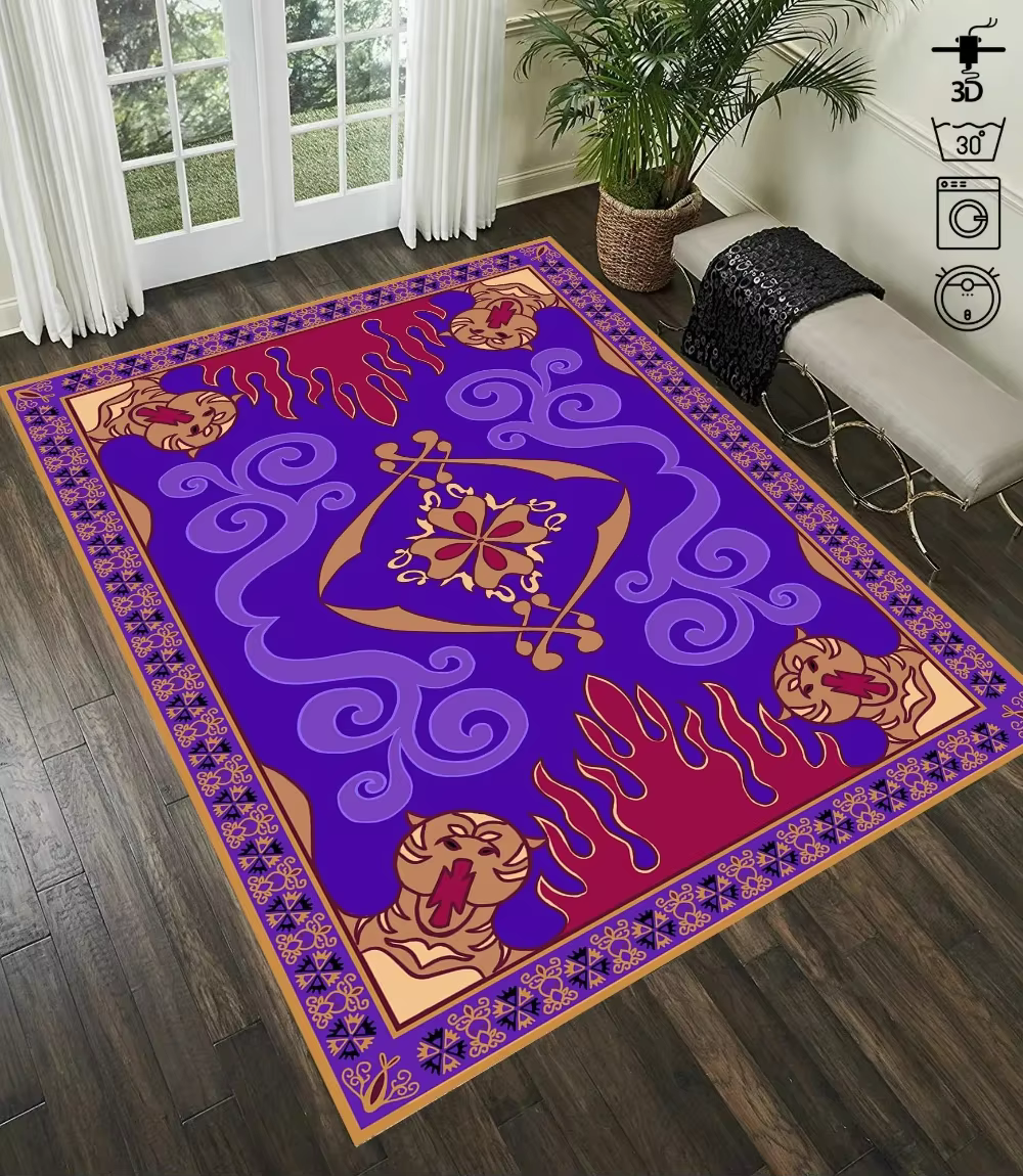 Aladdin – tapis magique volant pour salon et chambre à coucher, tapis de sol de cuisine élégant, tap