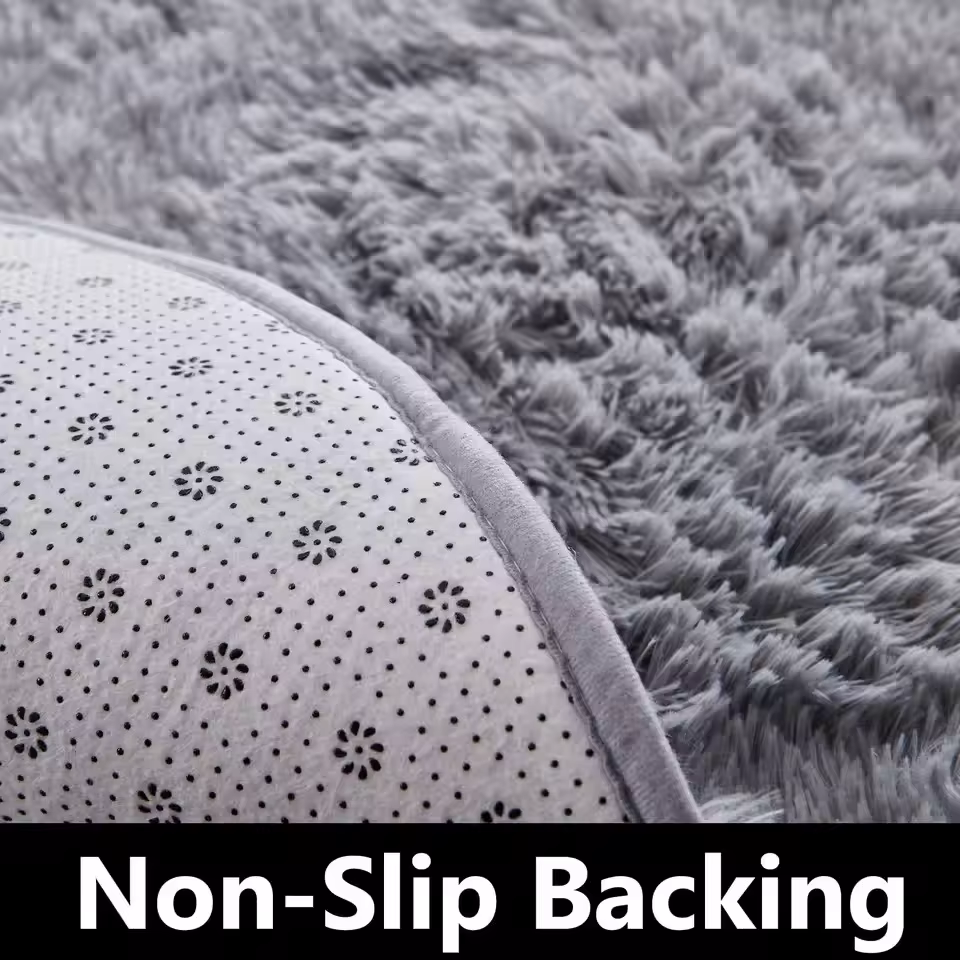 Tapis épais et moelleux pour décoration de salon, tapis de chevet, de sol chaud en peluche, pour cha
