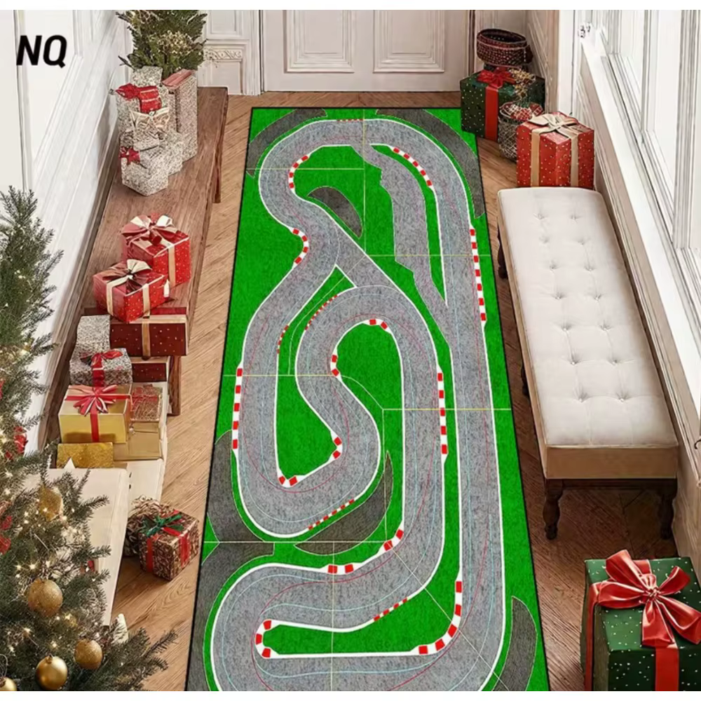 Tapis de course amusant antidérapant, facile à nettoyer, Durable, parfait pour la maison, la cuisine