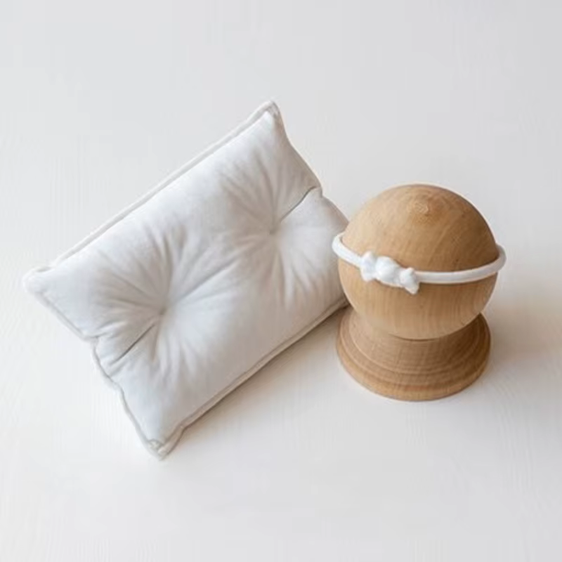 Accessoires de photographie pour nouveau-nés, mini lit en bois, mobilier pour séance photo de bébé,