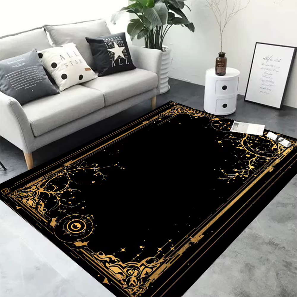 Tapis géométrique Mandala Bohème pour la maison, le salon, la chambre, le canapé, le paillasson, la