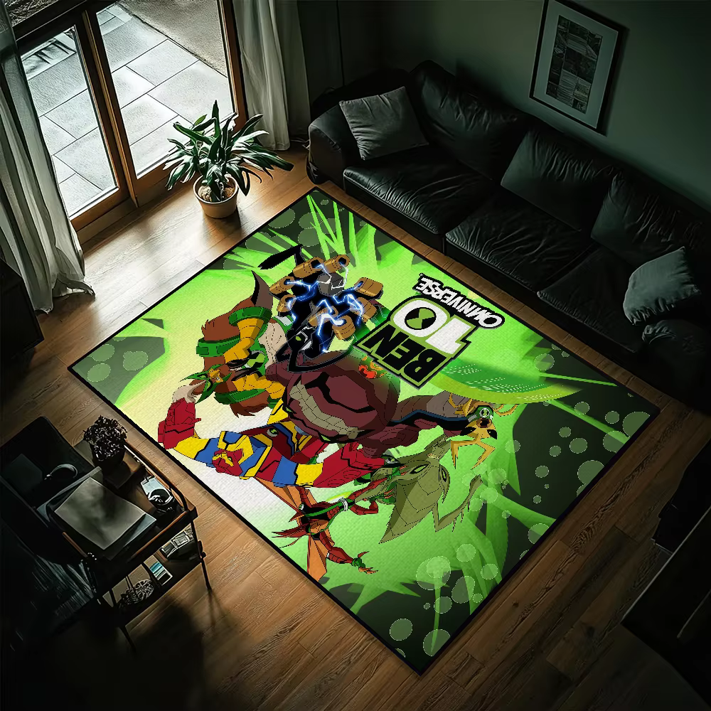 Dessin animé b- ben monstre 10 petit tapis chevet cuisine bain salon maison chambre tapis paillasson