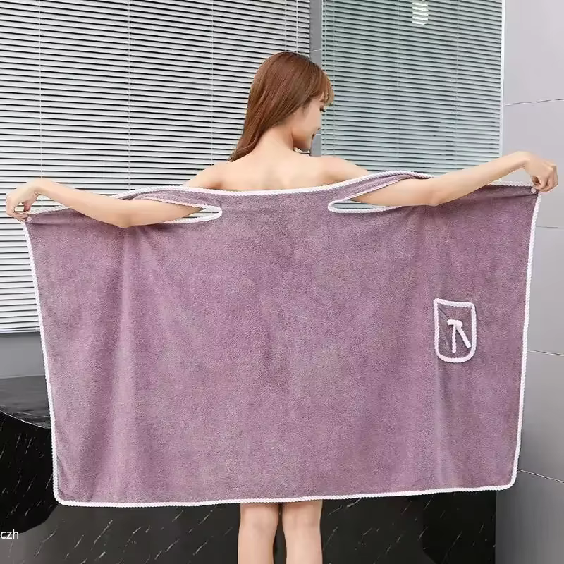 Serviettes de bain pour femmes et filles, 90*130 cm, séchage rapide, pour la plage, le spa, comme pe