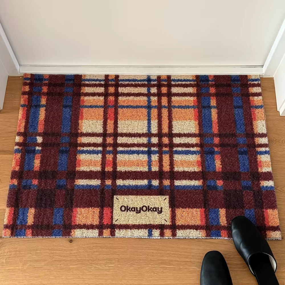 Tapis d'entrée Coilmat, tapis antidérapant commercial, élégant et antidérapant, pour cafés, bureaux,