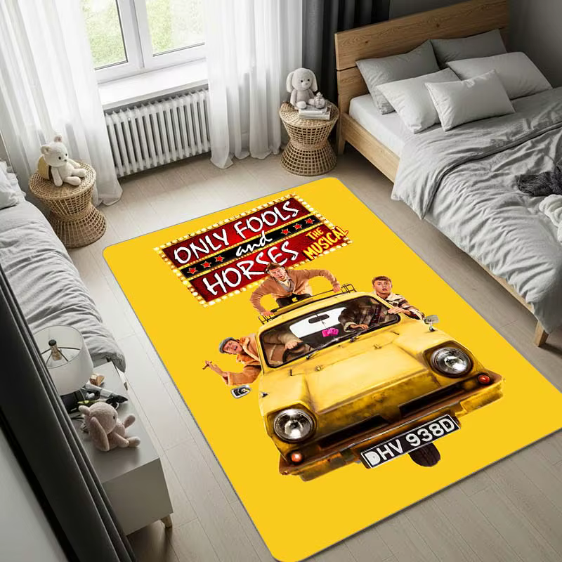 Tapis Del Boy de la série Only Fools and Horses, tapis de chambre, paillasson, tapis de salon, tapis