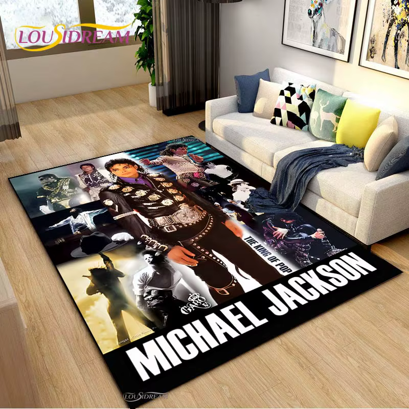 Michael j-jackson tapis pour salon canapé Table chambre tapis décor à la maison cuisine toilettes in