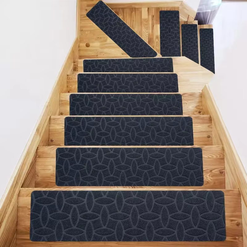 Marches d'escalier antidérapantes lavables, tapis auto-adhésif, tapis de marche fiables et résistant