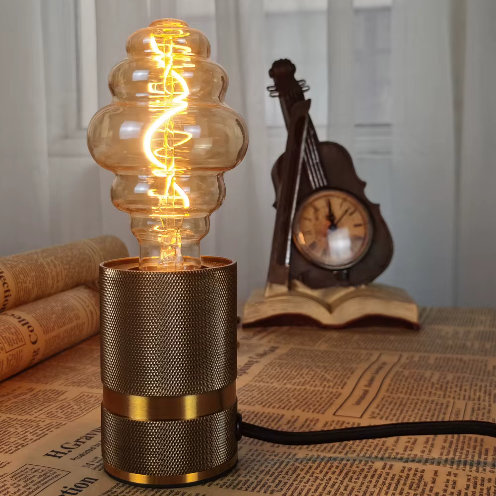 TIANFAN E27 Vintage Edison ampoule Led de forme spéciale Filament Led 4W Dimmable 220-240V ampoule d