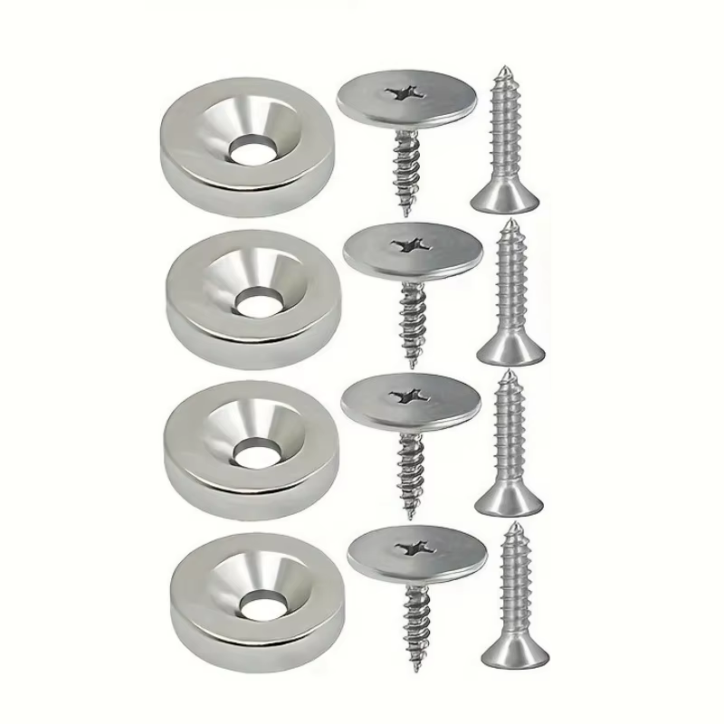 Serrure magnétique à fermeture dissimulée, loquet de porte magnétique pour armoire, aimants de porte