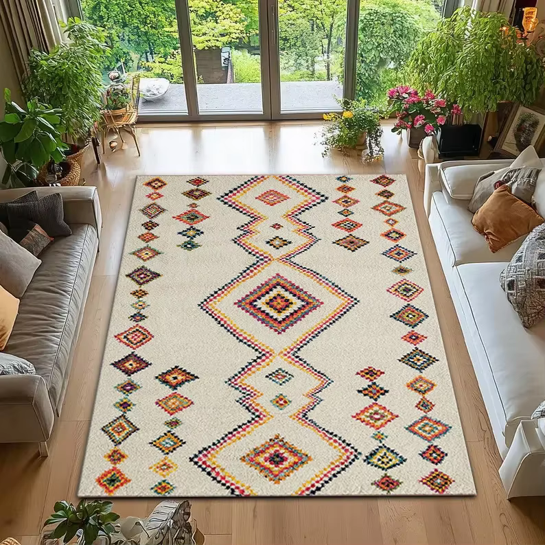 VIKAMA persan Style Vintage tapis salon décoratif chambre marocain loisirs tapis tapis de sol tapis