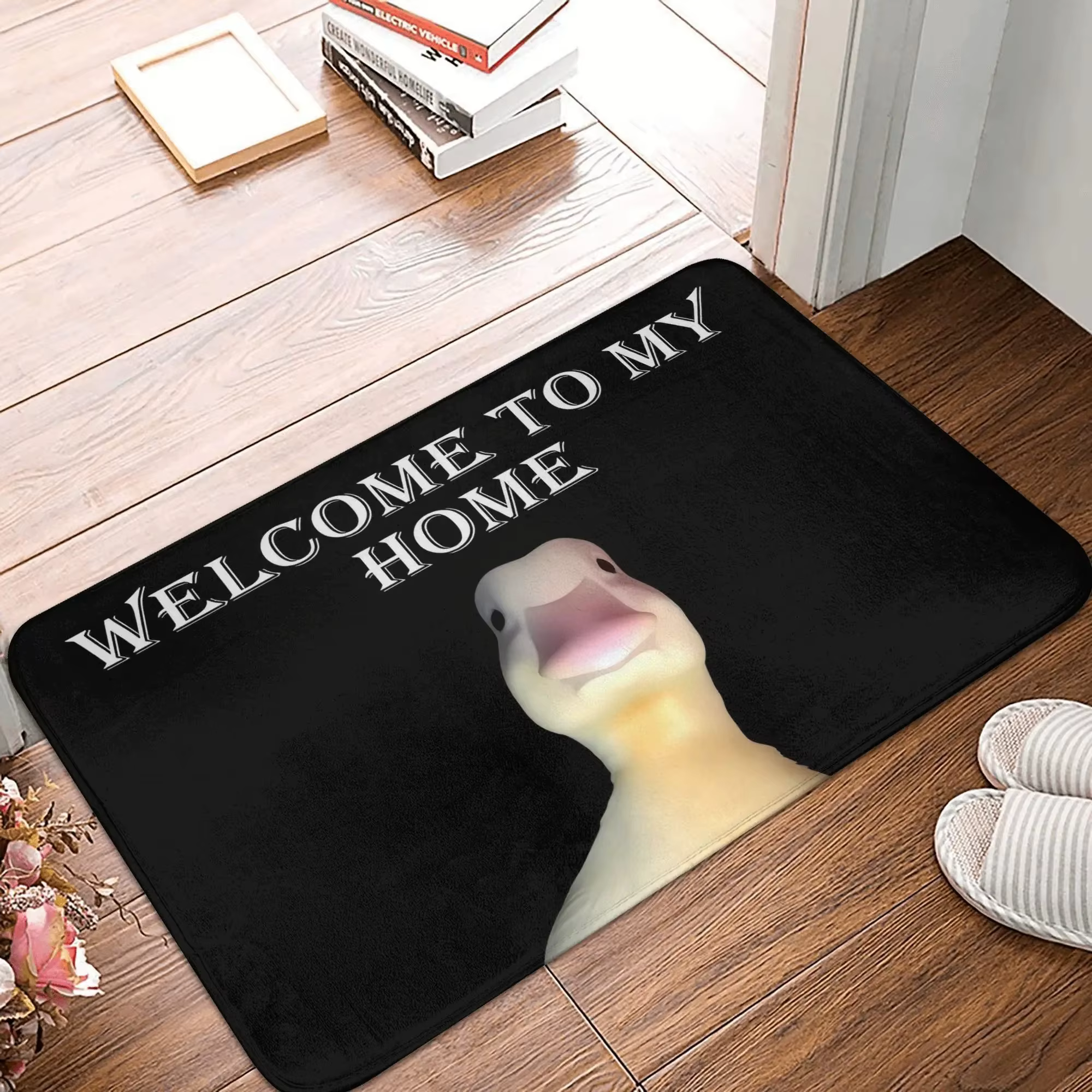 FunEnglish – tapis d'entrée amusant, tapis de sol antidérapant, adapté à la maison, salon, chambre à