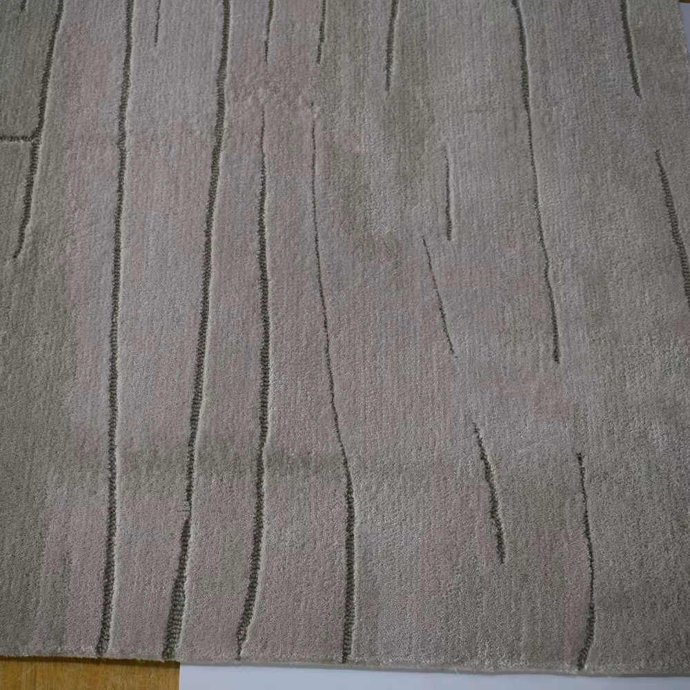 Tapis gris clair pour chambre à coucher importés de Chine