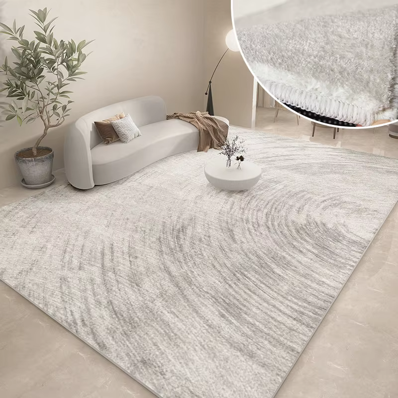 Tapis en peluche de grande surface, tapis modernes, tapis de salon abstrait, décor de chambre à couc