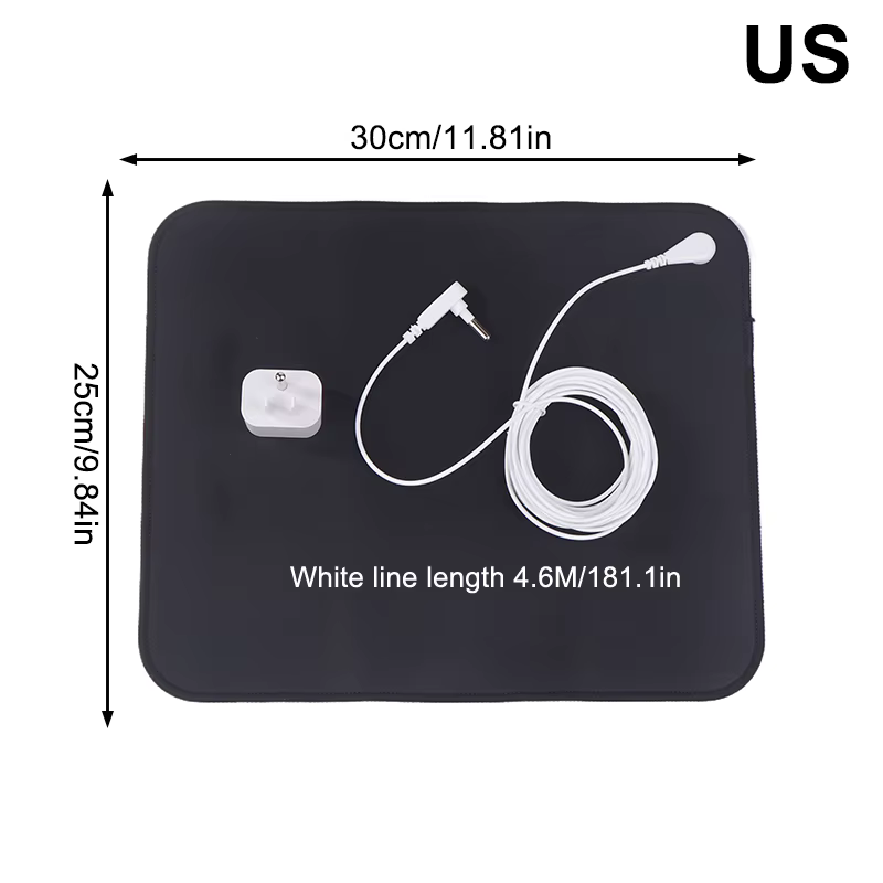 1 * tapis de mise à la terre pour le sommeil, soulagement de la douleur énergétique, équilibre de l'