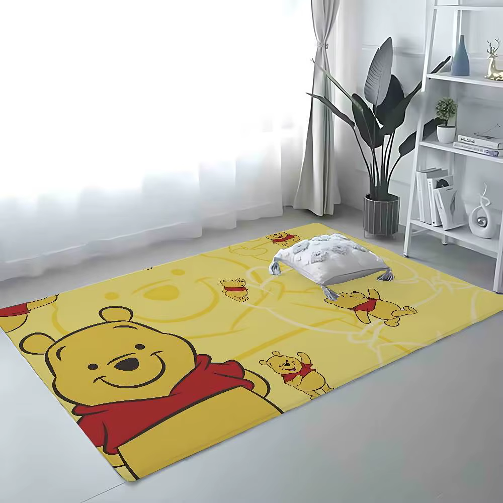 Winnie The Pooh – tapis de sol absorbant pour salle de bain, tapis simple résistant à la saleté, pou