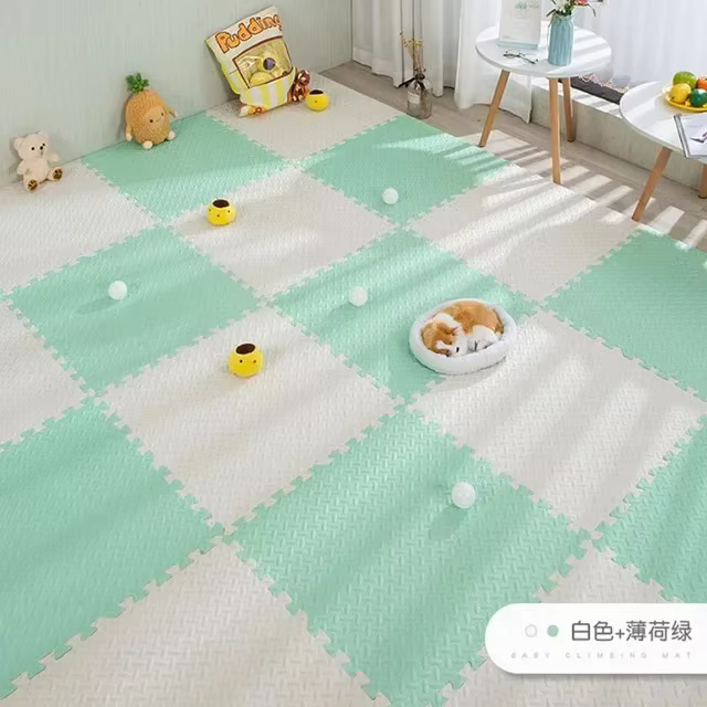 Polymères de jeu en mousse pour bébé, puzzle pour enfants, exercice de verrouillage des carreaux, ta