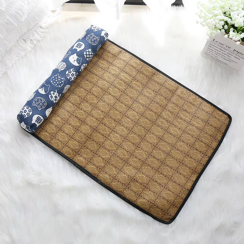 Tapis de refroidissement naturel pour chat, tapis d'été auto-refroidissant pour animaux de compagnie
