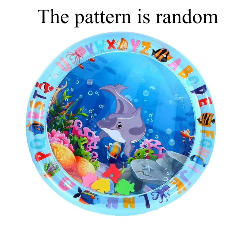 Tapis de jeu aquatique interactif pour chats et chiens - Jouet poisson flottant, centre d'activités