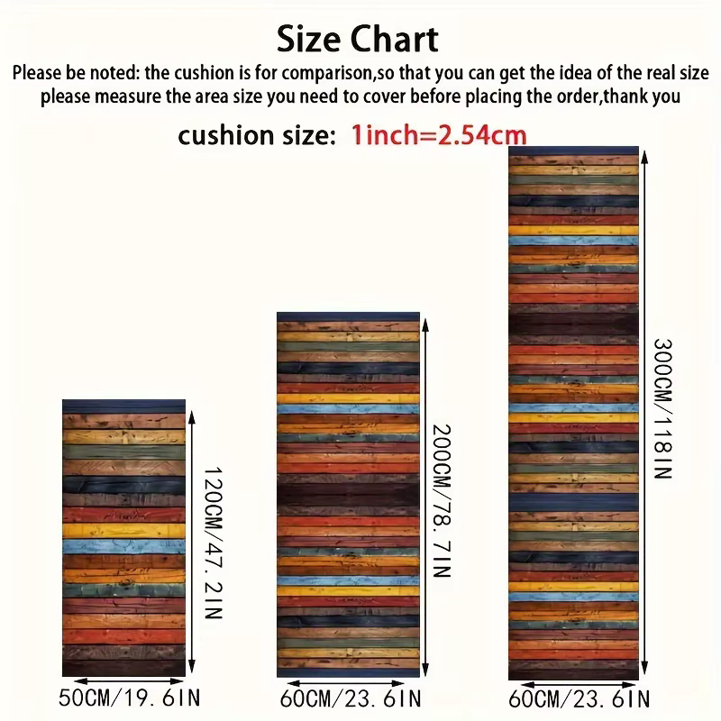 VIKAMA Tapis de couloir lavable en machine