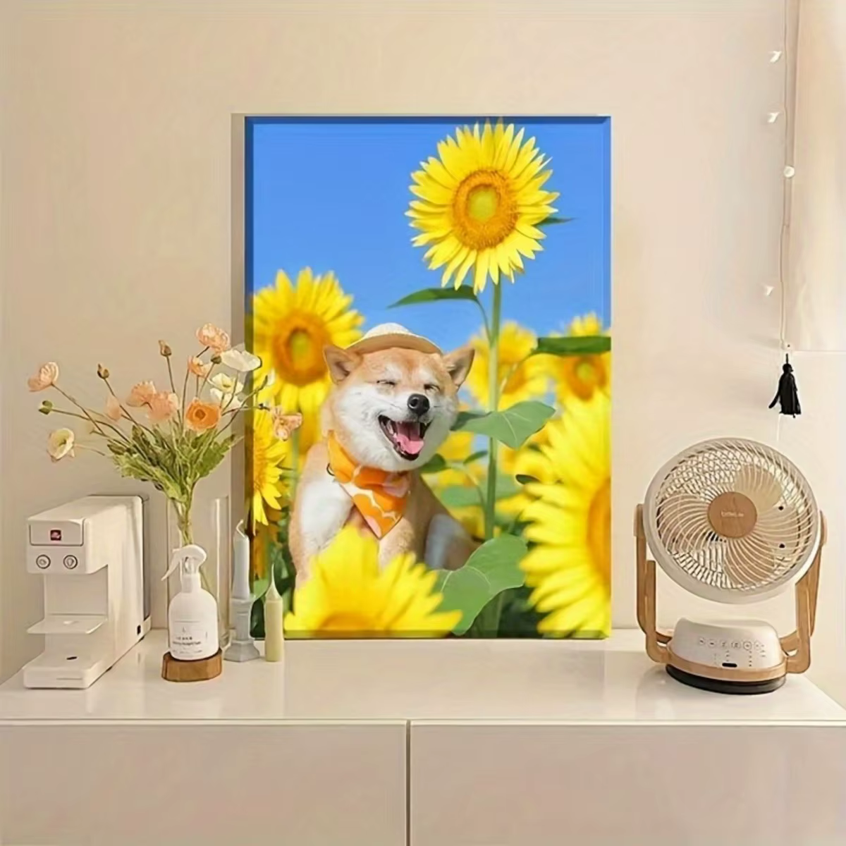 Toile d'art photo personnalisée — Décoration murale exquise pour salons et chambres à coucher — Le cadeau personnalisé idéal pour les occasions spéciales