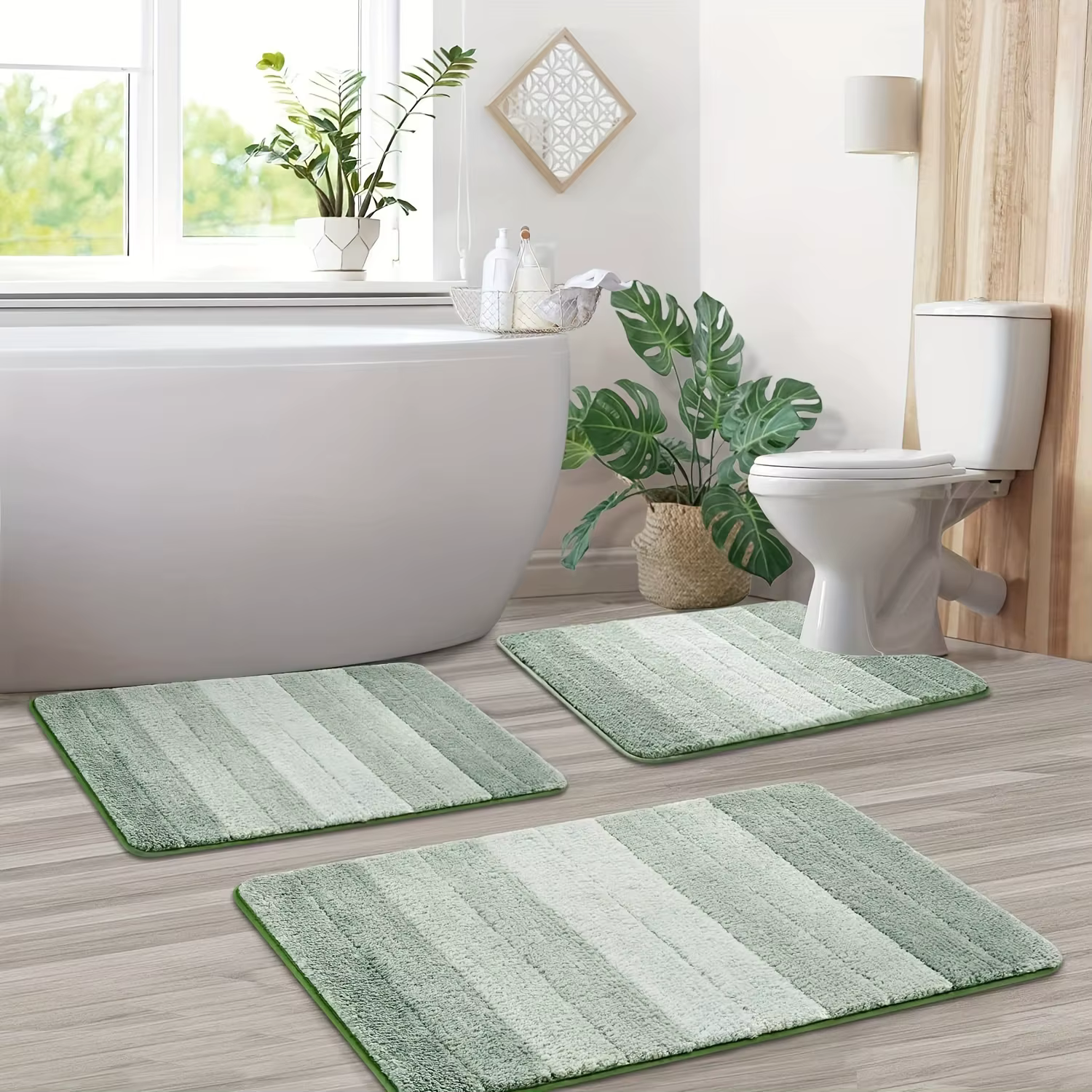 Tapis de Luxe Antidérapant Ultra Absorbant l'Eau