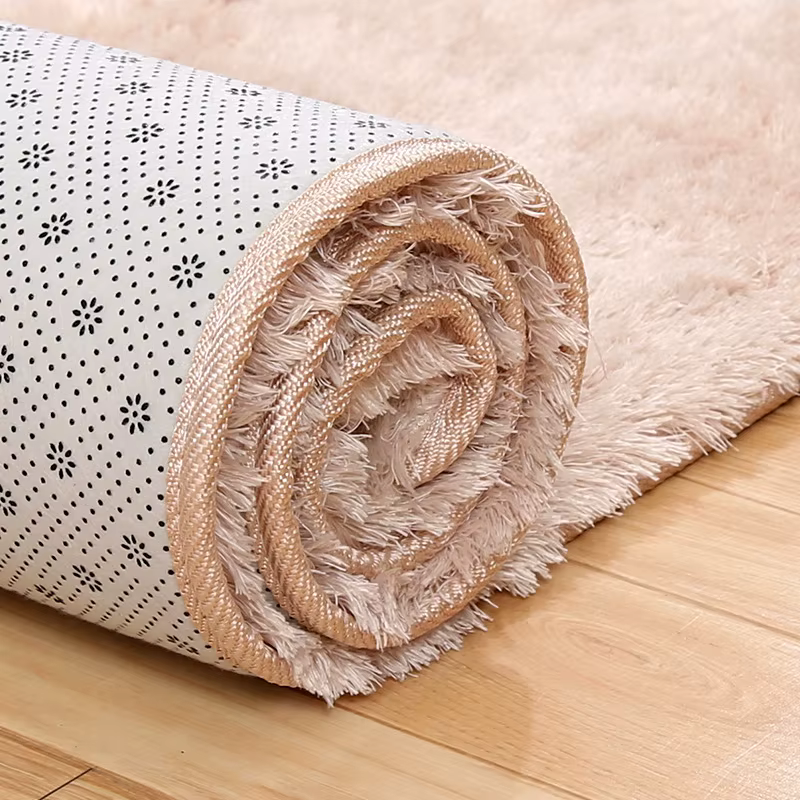 Tapis en Fausse Fourrure de Lapin Extra Large