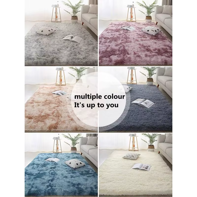 Tapis en peluche adapté au salon