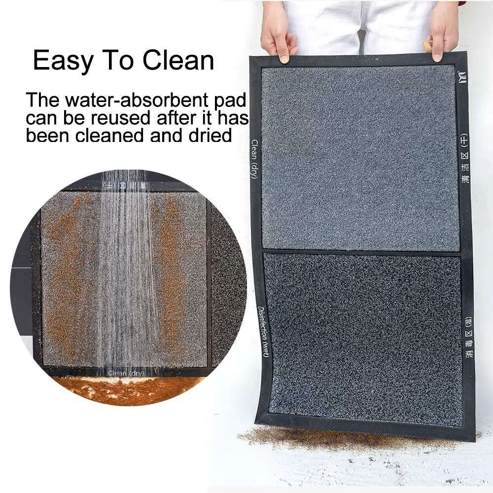 Polymères désinfectants pour tapis