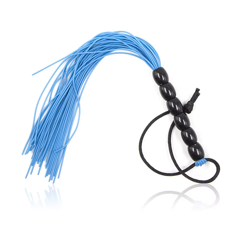 Fouet en Caoutchouc T64.pour Jeu Sensuel et BDSM 7.0, Jouets Sexuels pour Jeux d'Adultes, Chatoucorporelle, Mini Cosplay, Bondage