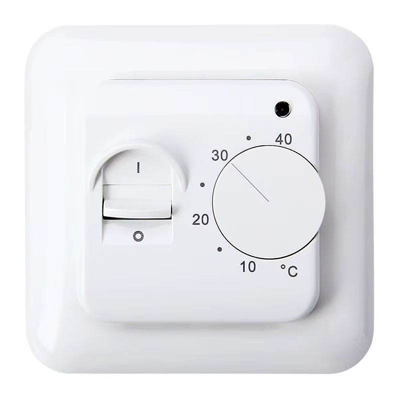 Thermostat de chauffage au sol M5, régulateur de température mécanique, sol chaud infrarouge avec sonde de capteur NTC externe de 3m
