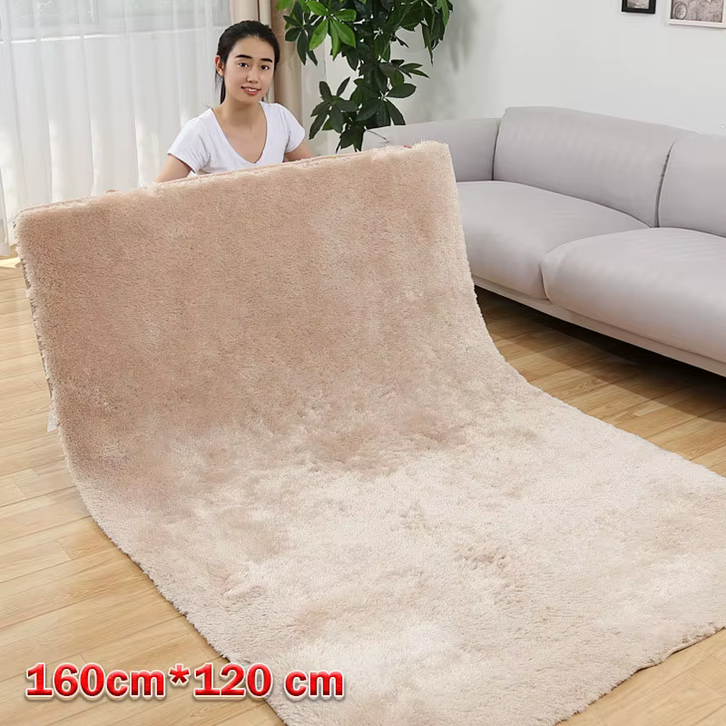 Tapis en Fausse Fourrure de Lapin Extra Large