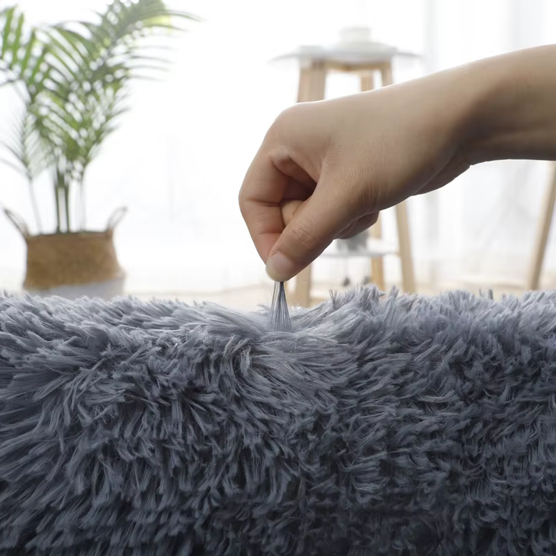 Tapis de salon gris, grand tapis de couloir