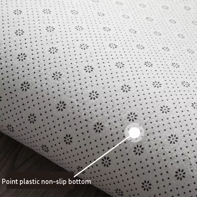 Tapis de chambre à coucher rose pour chambre d'enfant