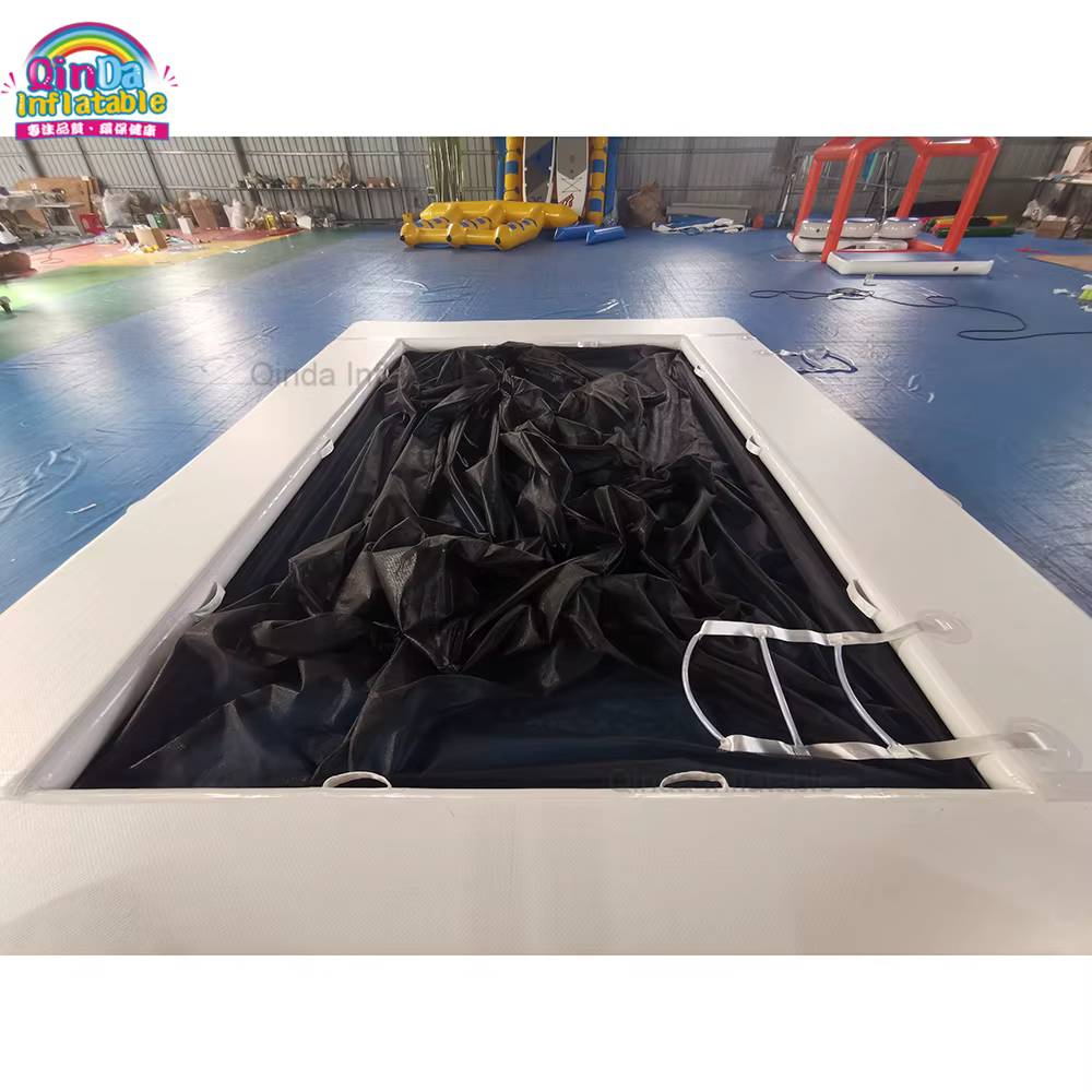 Piscine gonflable faite sur commande de yacht avec la chaise