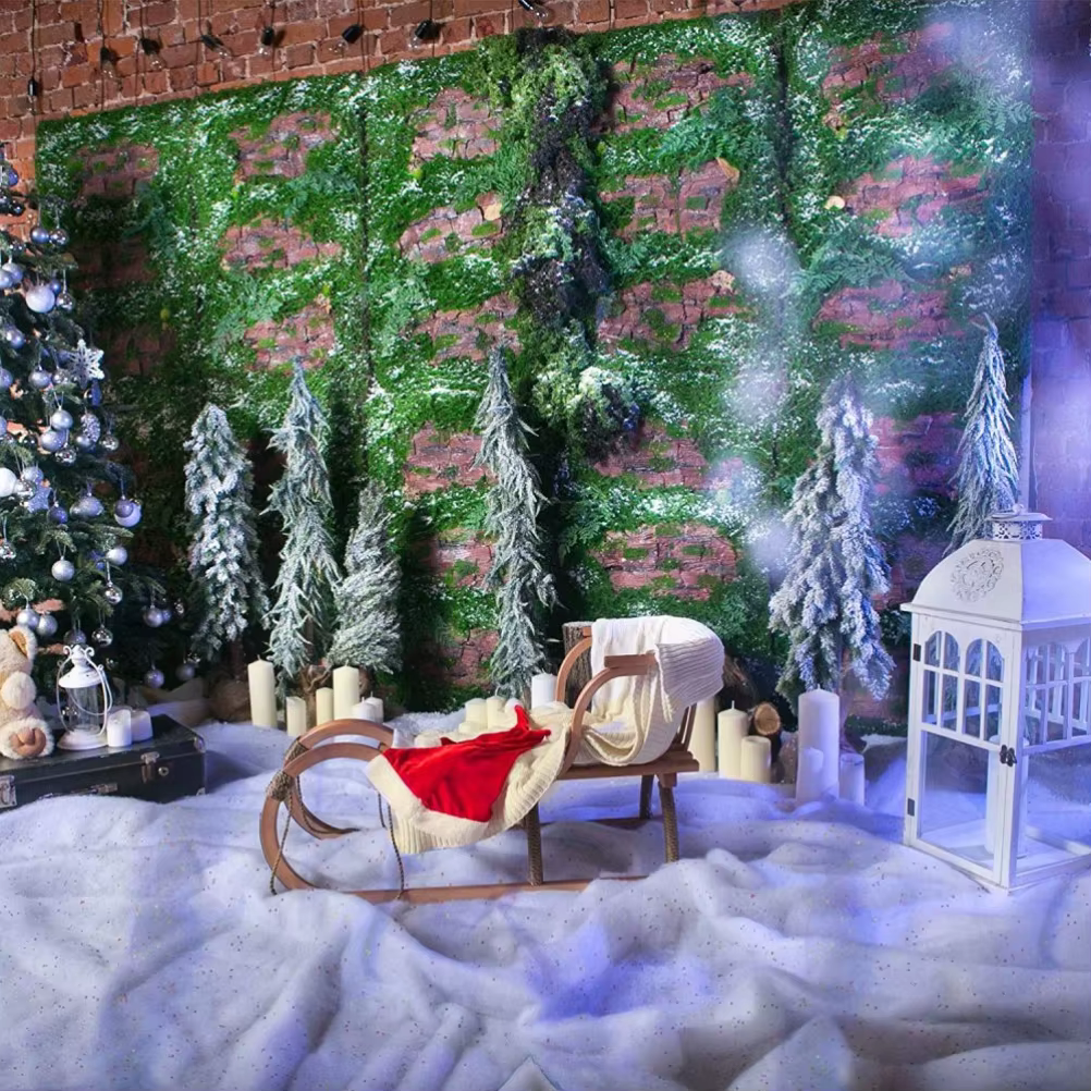 Décoration de neige artificielle de noël
