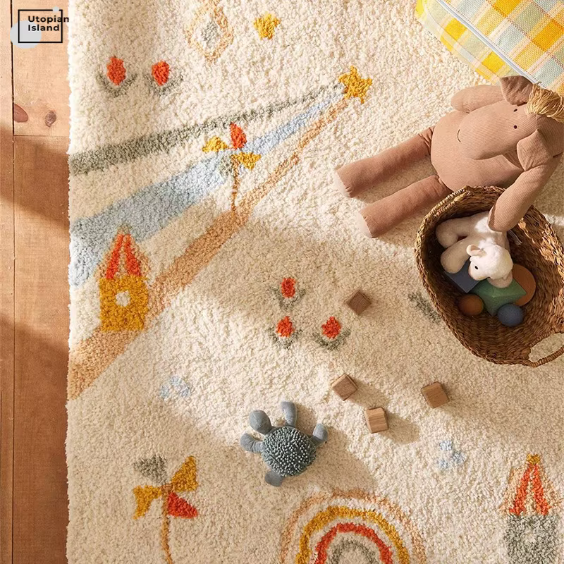 Tapis bébé pour salon moderne