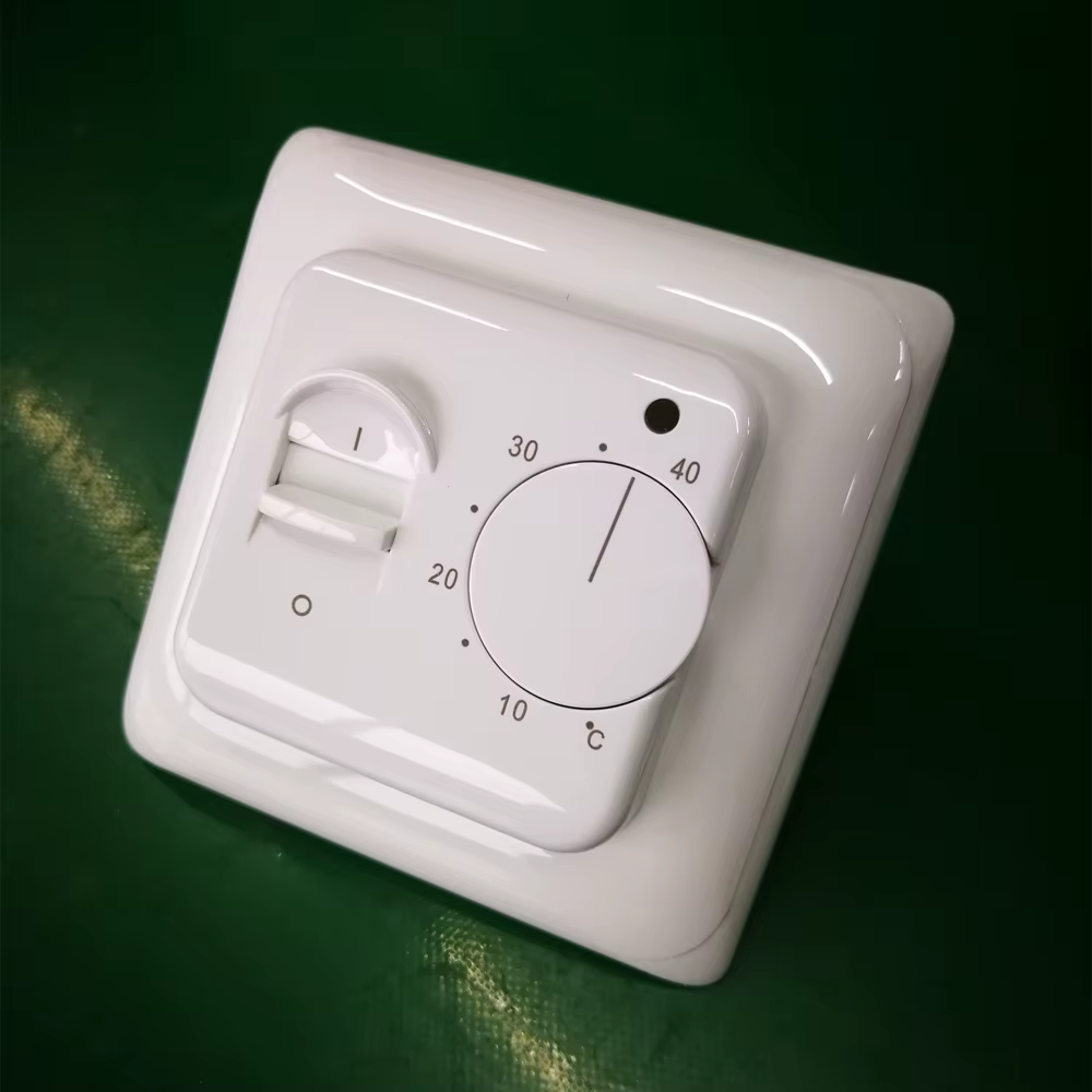 Thermostat de chauffage au sol M5, régulateur de température mécanique, sol chaud infrarouge avec sonde de capteur NTC externe de 3m
