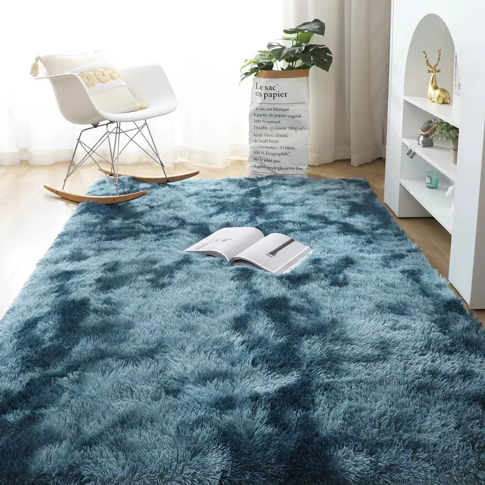 Grand Tapis Doux et Moelleux à Cheveux Longs, pour Salon, Couloir, délégations, Buanderie, Chambre à Coucher, hypothécaire ami, 160x230