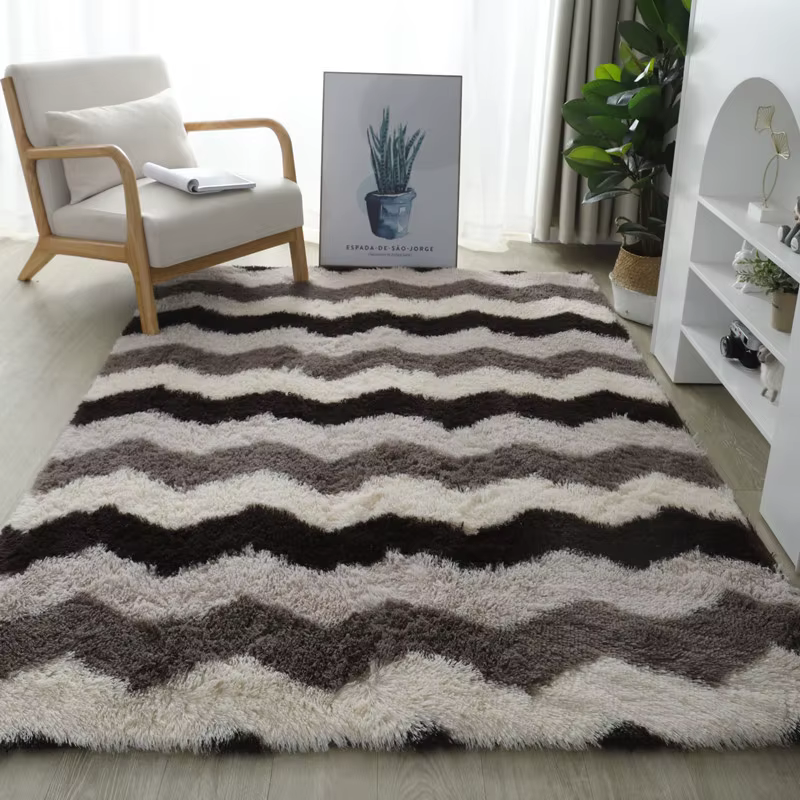 Grand tapis de salon moderne