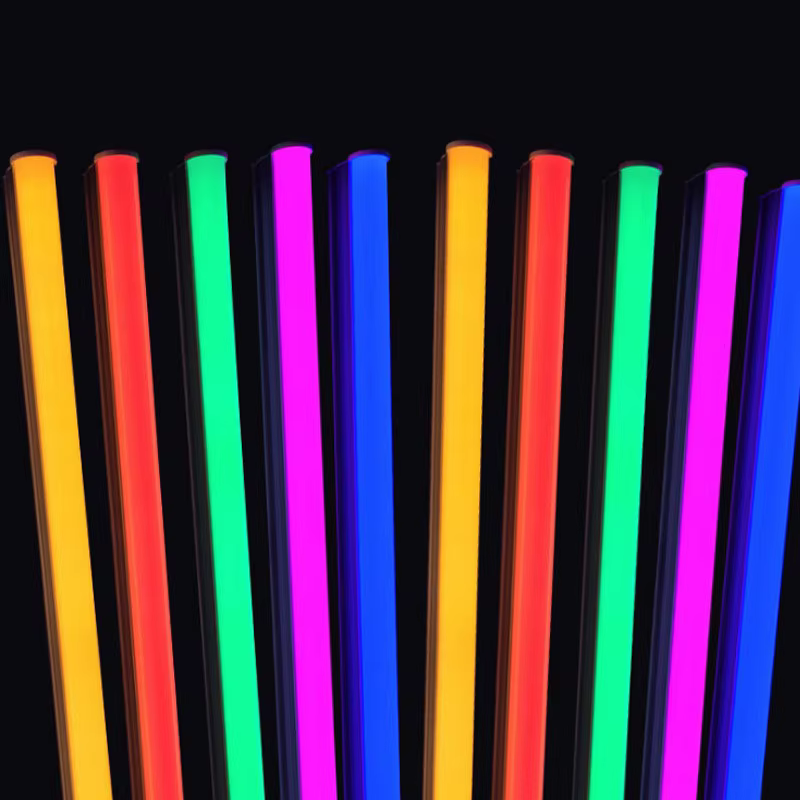 Tube LED couleur T5 T8 intégré 30cm 60cm (1FT 2FT) Lampe murale fluorescente LED Ampoule Luminaire Blanc Froid Blanc Chaud 220V