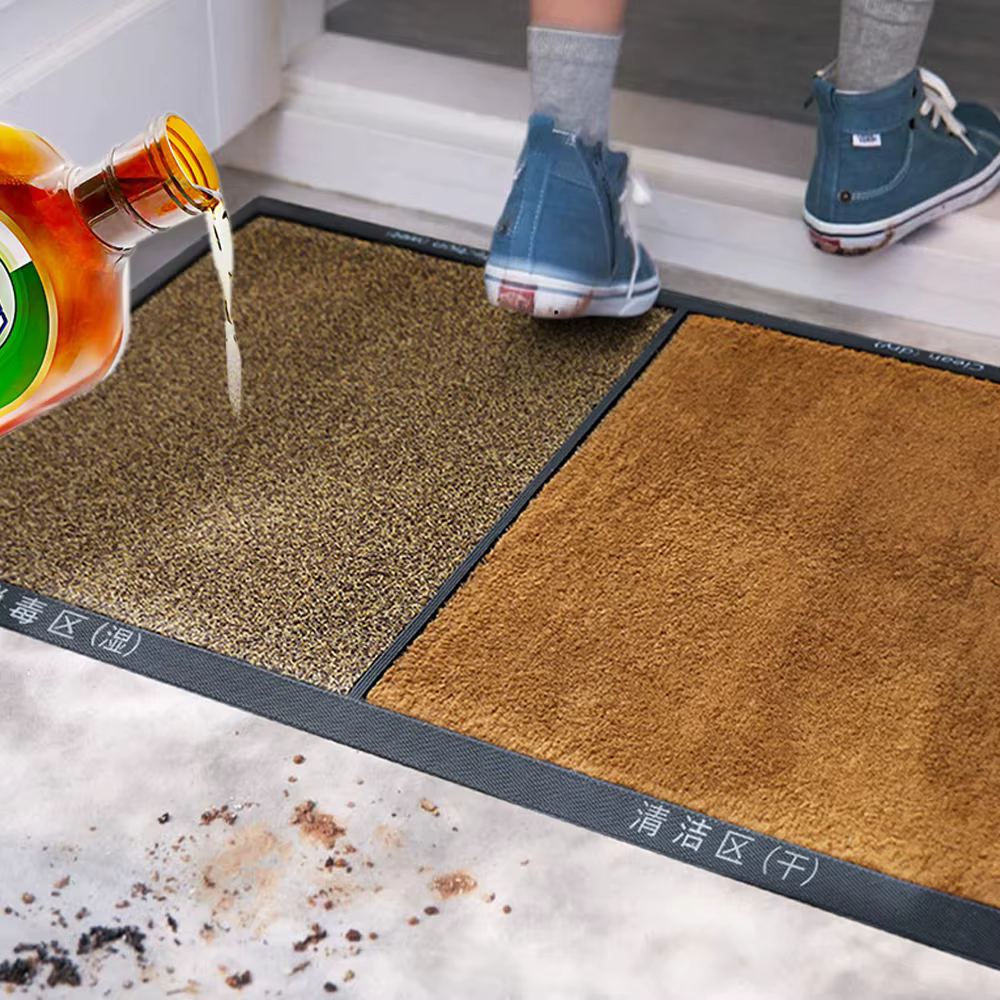 Polymères désinfectants pour tapis