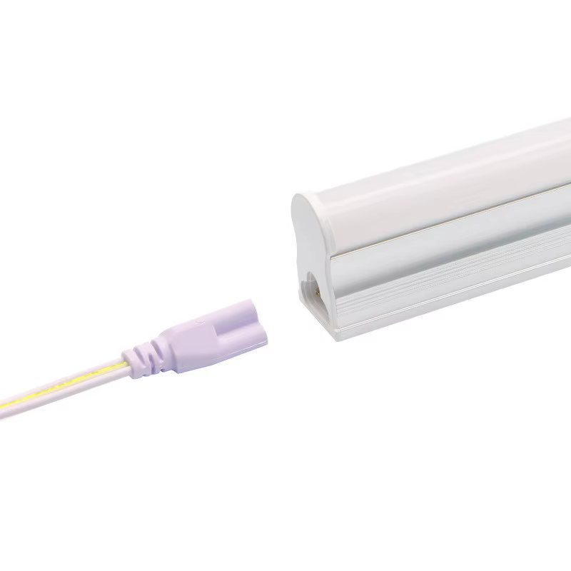 Tube LED couleur T5 T8 intégré 30cm 60cm (1FT 2FT) Lampe murale fluorescente LED Ampoule Luminaire Blanc Froid Blanc Chaud 220V