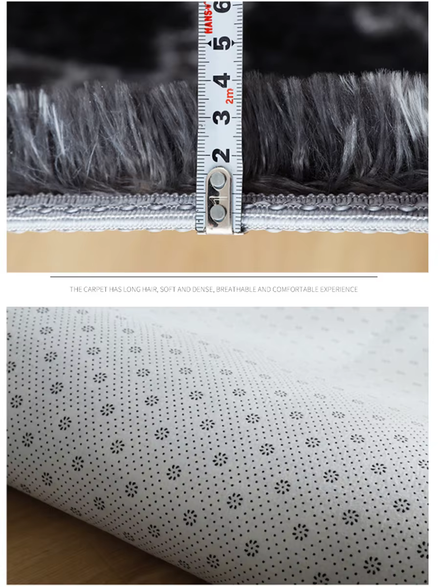 Tapis en peluche pour salon