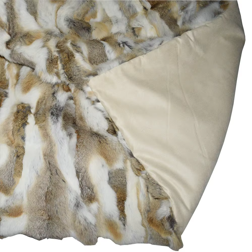 MS.Softex-Tapis en fourrure naturelle pour la maison