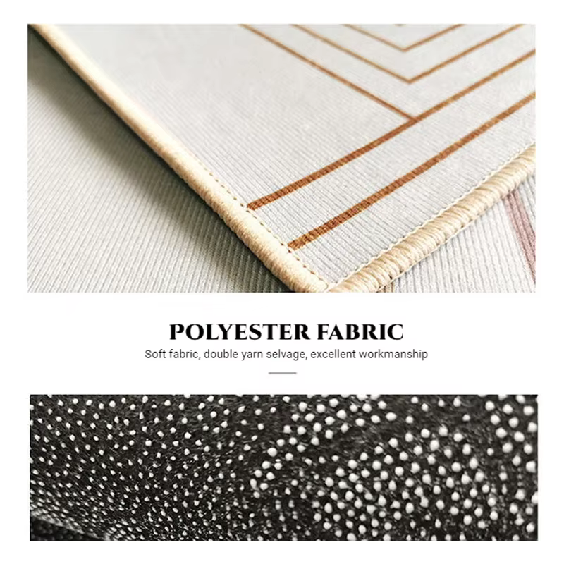 Tapis de couloir Long de luxe doré