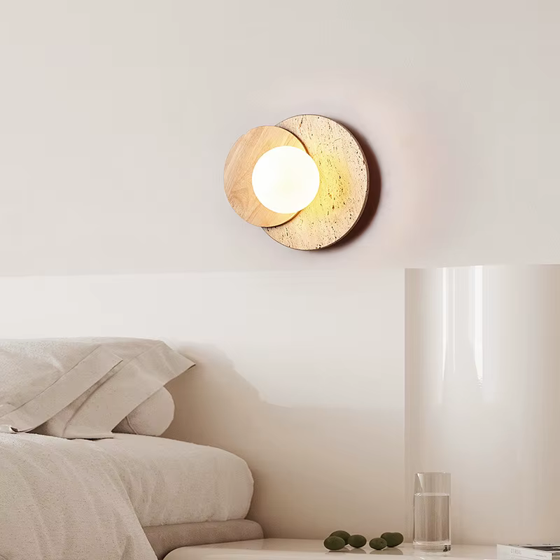 Applique murale vintage de style wabi-sabi