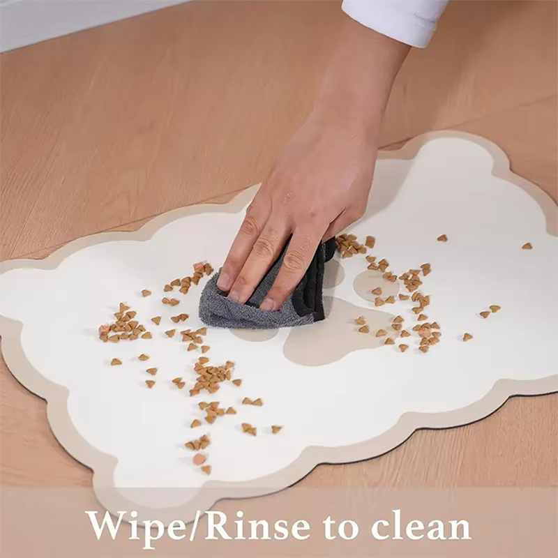 Tapis d'alimentation pour animaux de compagnie