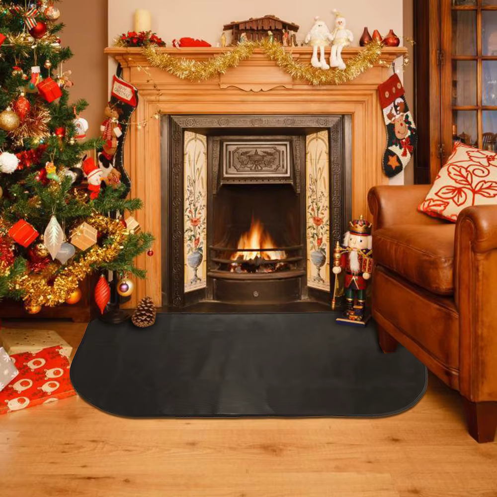 Tapis de cheminée ignifuge